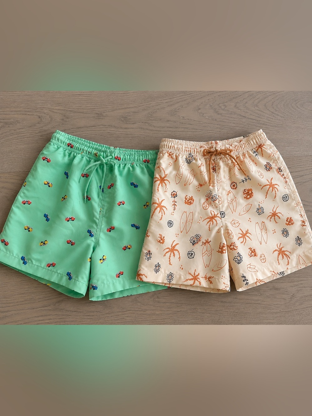 ZARA Boys Swim Shorts Bundle (2 Pairs) Size 11–12 (152cm) | Fun Prints